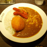 Koko Ichiban Ya - ...2013.09.01 グランドメニュー改定前の「日替わりバラエティーカレー/木曜日（780円）」。 