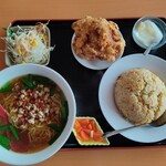 中華料理 萬盛 - 炒飯定食・台湾ラーメン