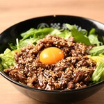 Yukhoe style beef rare Steak bowl (100g)