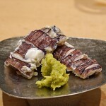 三谷 - 小樽産の浜茹での蝦蛄