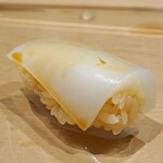 三谷 - 鹿児島県出水の墨烏賊の握り