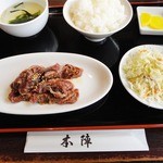 焼肉　本陣 - ｻｶﾞﾘ定食(850円)