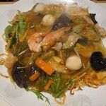 華龍 - あんかけ焼きそば大盛