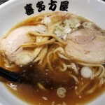 Kitakataya - スープの手前と奥。