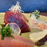 炭焼 おかげさん - 刺し盛り