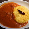 ramushabutabehoudaijaga-buraun - ランチのレッドホットチリカレー