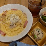 ココノハ - 豆乳カルボナーラセット