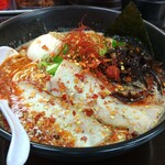 平九郎R - 赤ラーメン（5辛）