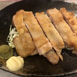 Shokuto Osake Tagami - 鶏ももの一枚焼き