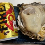 Tokushima rock Oyster with ponzu sauce