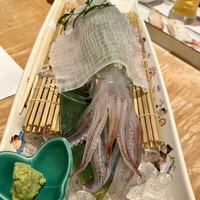 対馬のどぐろとイカ活き造り 博多 魚蔵 都ホテル店 - 