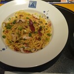洋麺屋 五右衛門 - タコのペペロンチーノ(1000円)