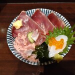 寿製麺 よしかわ - 海鮮丼(*^^*)