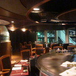 コンチェルト - 半円カウンターの端の席でした！