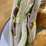 ケーワン - このハムサンドは自分好みです！