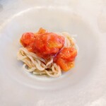 La Brianza - リナーシタ古代小麦カッペリーニ冷製アメーラトマト。