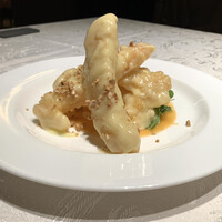 筑紫樓 銀座店 - 大海老のフルーツマヨネーズ和え　¥4300