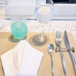 La Brianza - タキシードなナプキン畳み。