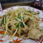 Ichiban Tei - ランチ、もやしと豚肉醤油炒め