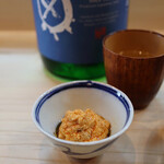 松寿司 - あん肝と奈良漬