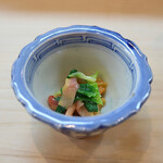 松寿司 - 赤貝のヒモ煮付け