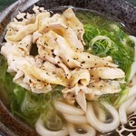 はなまるうどん イオンモール苫小牧店 - 塩豚ねぎうどん