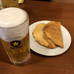 サンティ - ビールとお通し的なもの