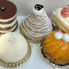 フランス菓子 果摘 - 料理写真:ティラミス、モンブラン、ショートケーキ(フルーツサンド)、ガトー・ユズ、オレンジのタルト