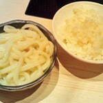 Suzunoren - 二の膳　ごはん1膳・うどん2人前