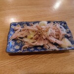 もつ焼き 仁科 - ガツ刺し