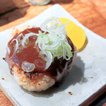 てんやわんや - ネギみそ焼おにぎり