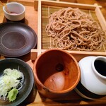 蕎麦切 砥喜和 - 桜蕎麦(*´∀`)香る