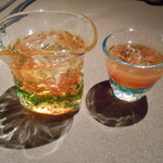 Casa Osano - 食後酒（五味子ブランデーとオレンジピール）２０１３，３
