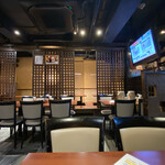 Chinese Dining ナンテンユー - 照度暗めだけどTV放映、何かまったり。