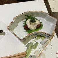 梅の花 銀座並木通店 - 山かけマグロ