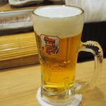 恵美寿屋 - 生ビール（390円）