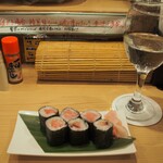 恵美寿屋 - とろ鉄火 ＆ 飛露喜 特別純米