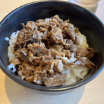 背脂煮干しらーめんと豚丼 誠 - チャーシュー丼