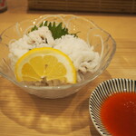 Ebisuya - 活はも湯引き（690円）