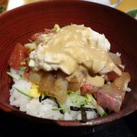 板前心 菊うら - 生湯葉ごまだれ海鮮丼