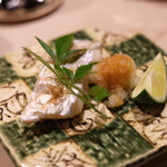 赤坂 鮨 ふくなが - 太刀魚の白焼き