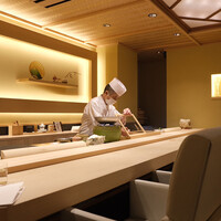 赤坂 鮨 ふくなが - カウンター席