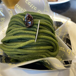 明石屋 - 料理写真:抹茶モンブラン