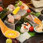 季節料理 薗 - 造り盛り合わせ