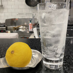 創作麺工房 鳴龍 - 「生レモンサワー」400円