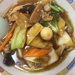 中華料理 アスター - 具材は五目以上で ヘルシーっちゃヘルシー