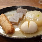 大八 - ごぼてん、こんにゃく、たまご、大根