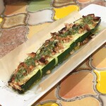 トリワイン ＰＩＫＯＳＨＨＨＵ - ズッキーニとファルファッレ バジルアクセントバターソース