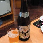 Yakiniku Sanyou - 瓶ビール(380円)
      