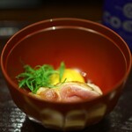 鳥田中 - ホロホロの炙り叩き